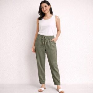 Sound Style Elastic Waist Convertible Pants Medium Simple Lightweight Comfy